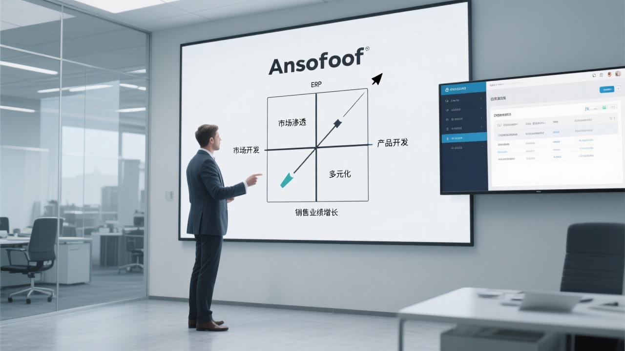 ERP系统如何借助Ansoff矩阵实现销售业绩飞跃？