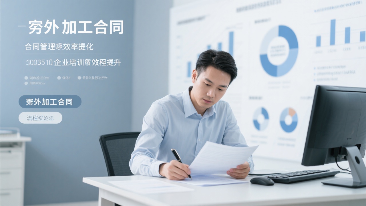 如何高效管理委外加工合同签订？