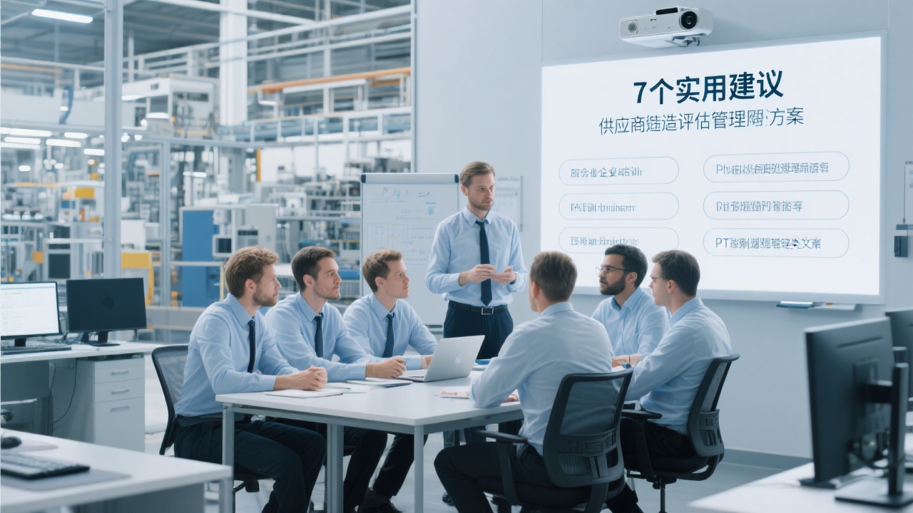 提升制造业供应商评估管理效果的7个实用建议