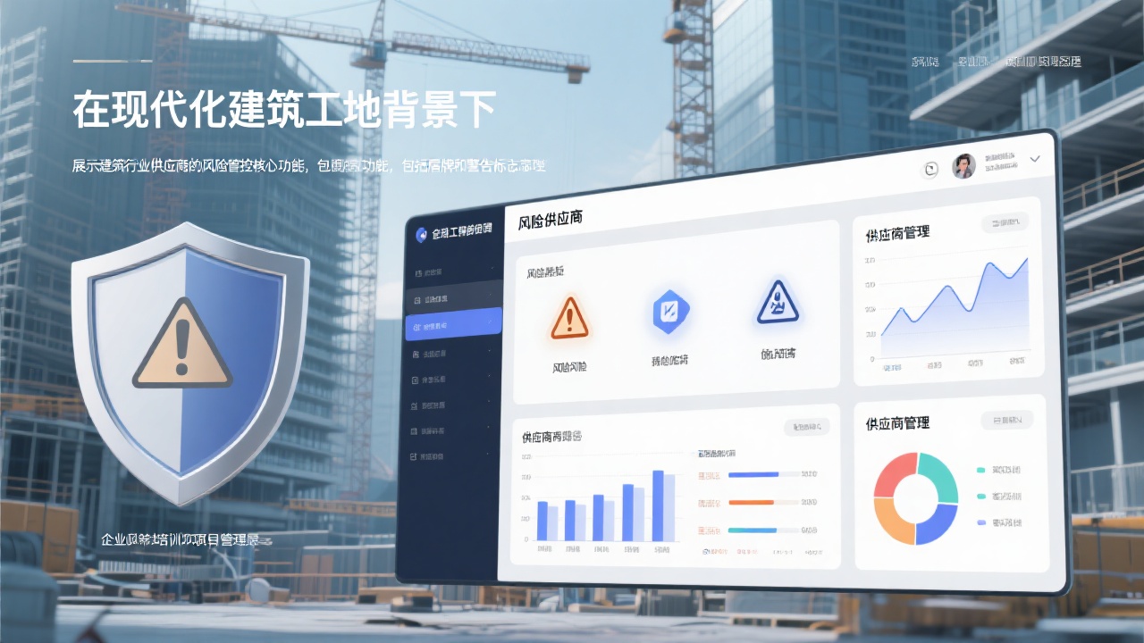 建筑行业供应商风险管控有哪些核心功能及应用场景