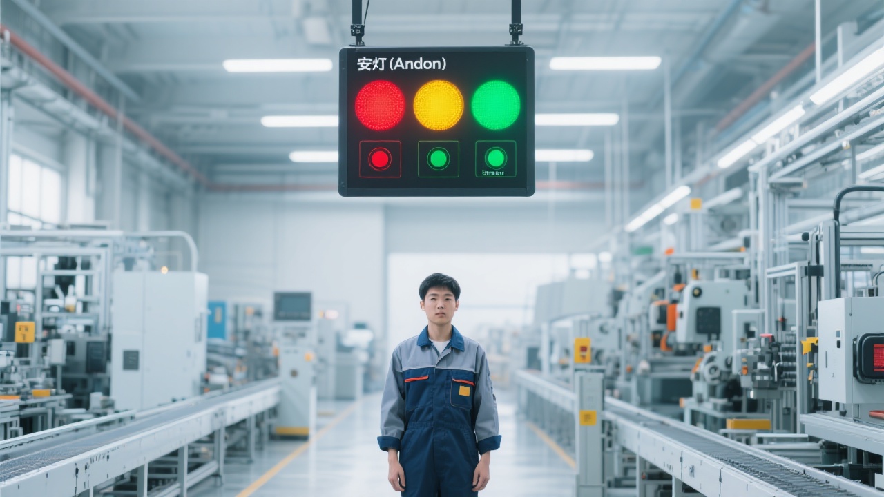 安灯系统 (Andon) 是什么？写给制造业新手的超易懂解释
