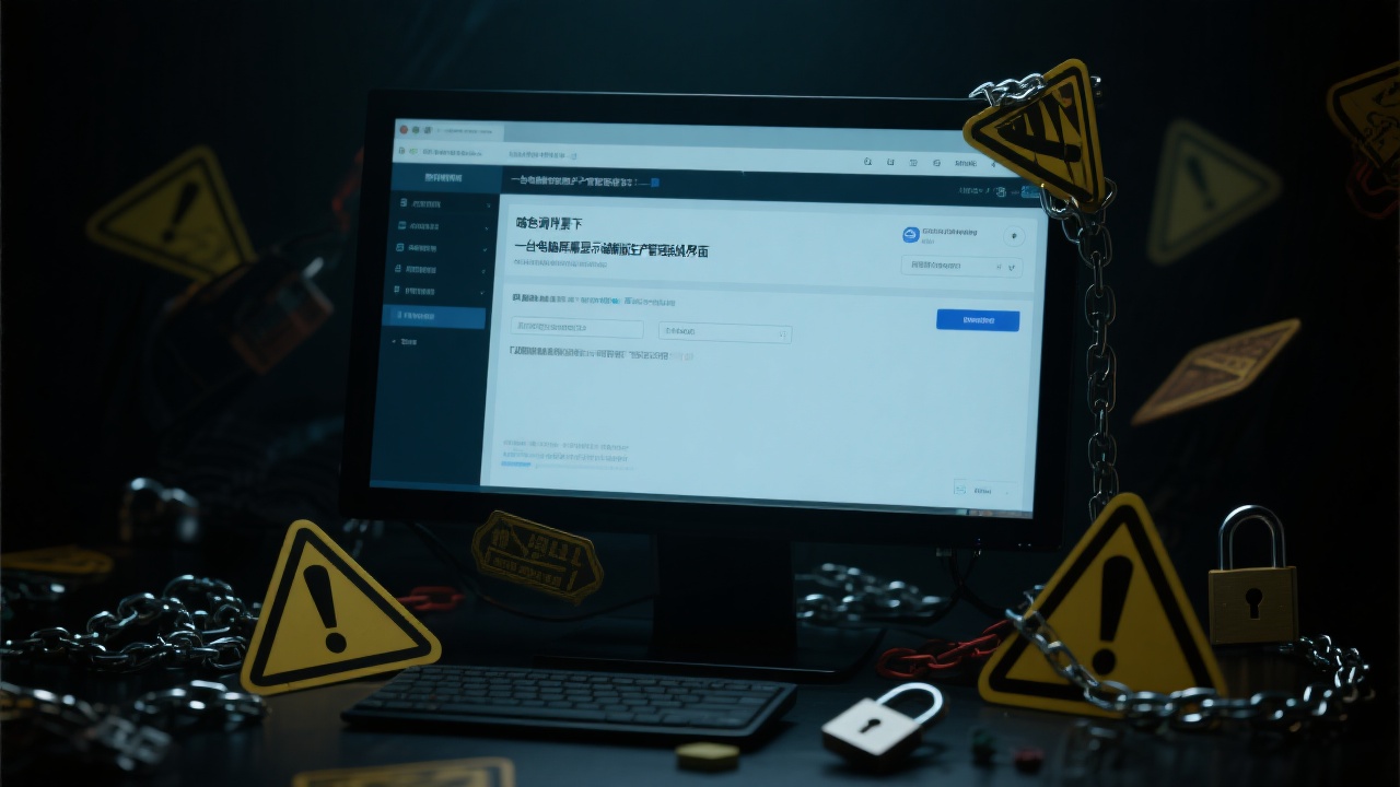 生产管理系统破解版真的靠谱吗？揭秘背后风险！