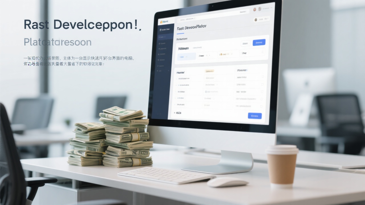 用快速开发平台，竟能省下这么多开发费用？