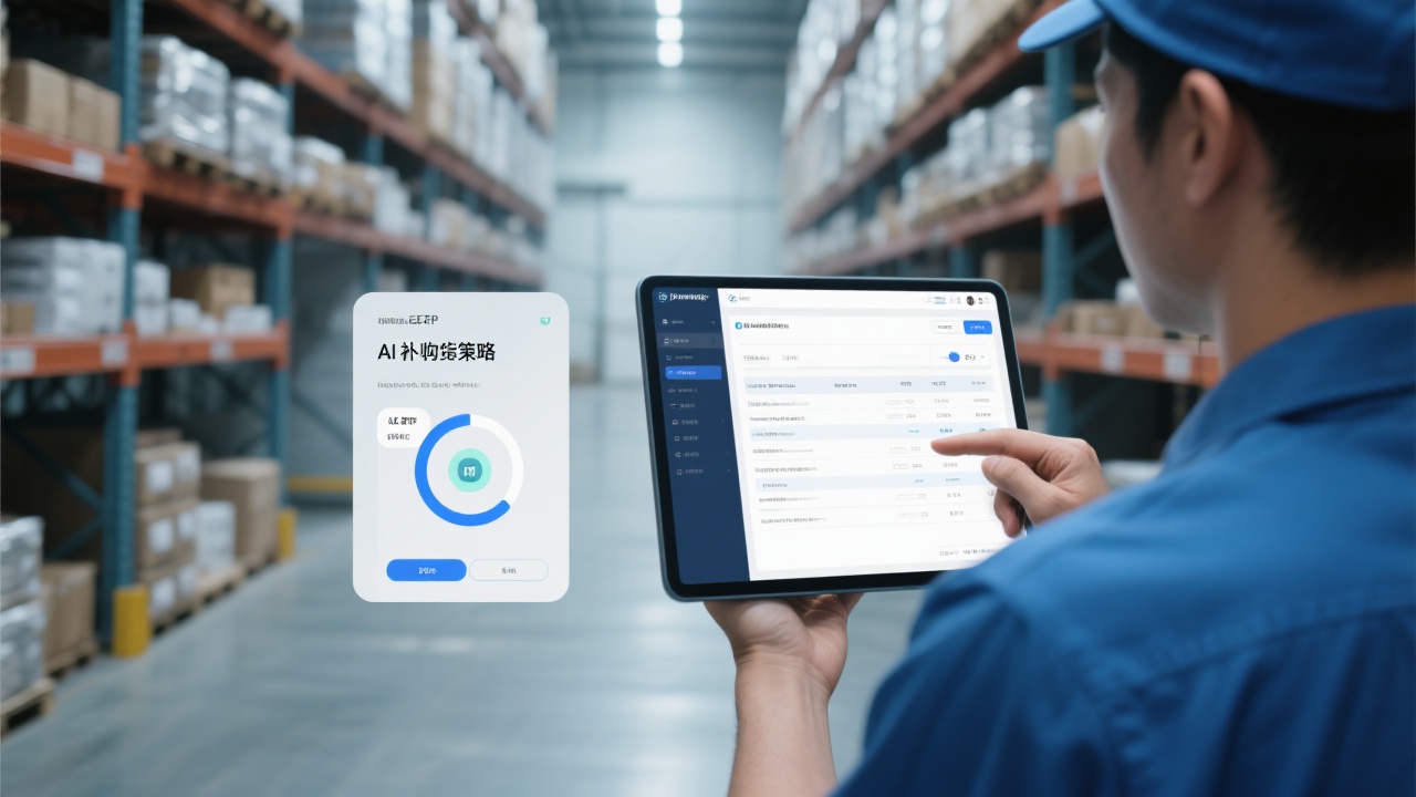 ERP库存管理神器！AI补货策略如何帮你省心又省钱？
