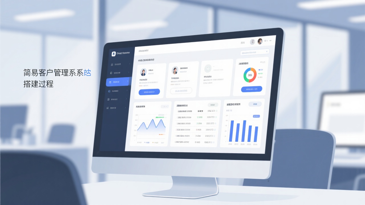 如何快速搭建简易客户管理系统？