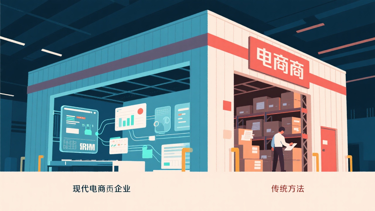 电商行业企业SRM与传统方法的核心区别