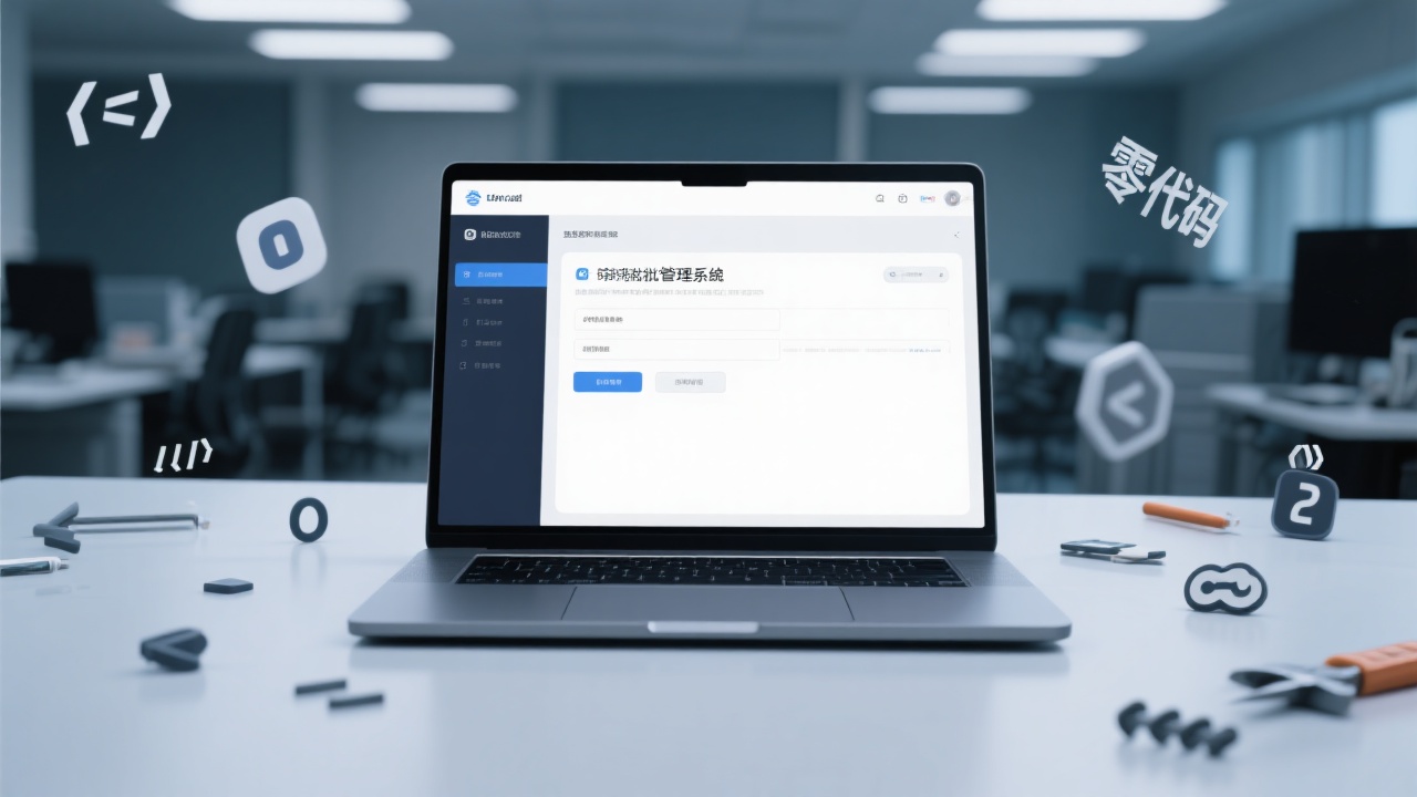 零代码搭建审批管理系统，真的这么简单？