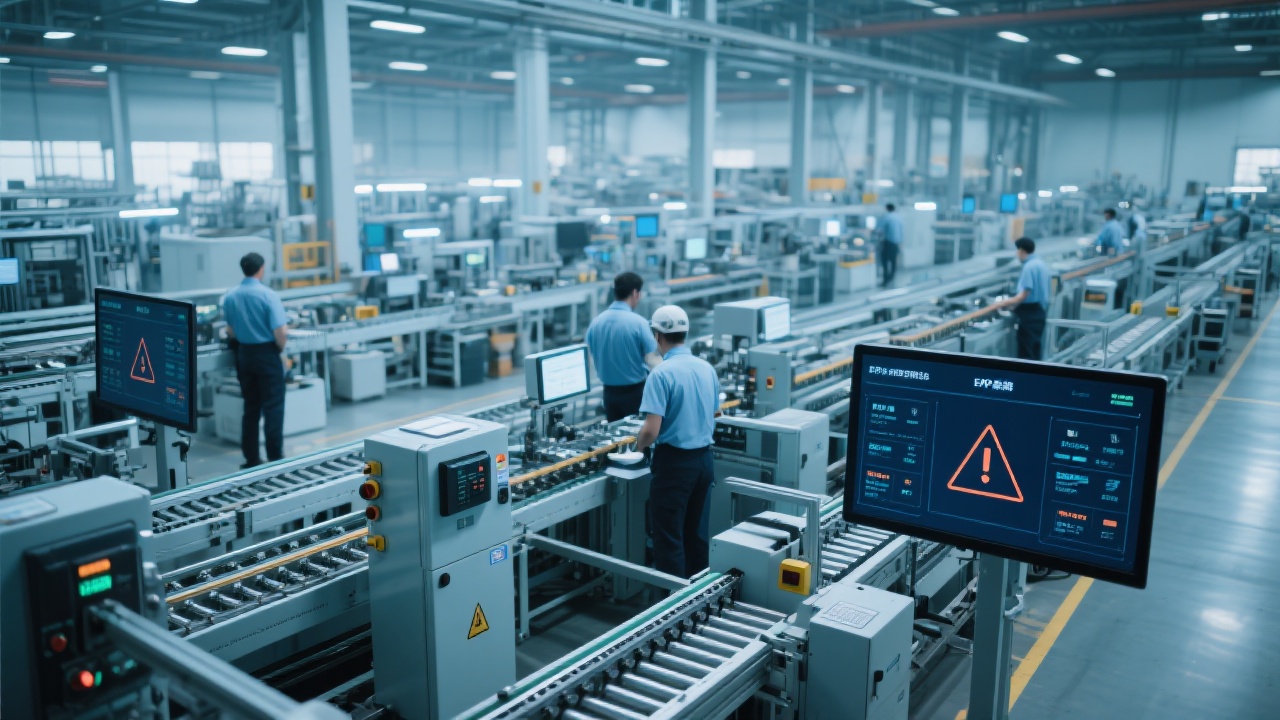 ERP系统如何实时预警生产进度边缘节点？