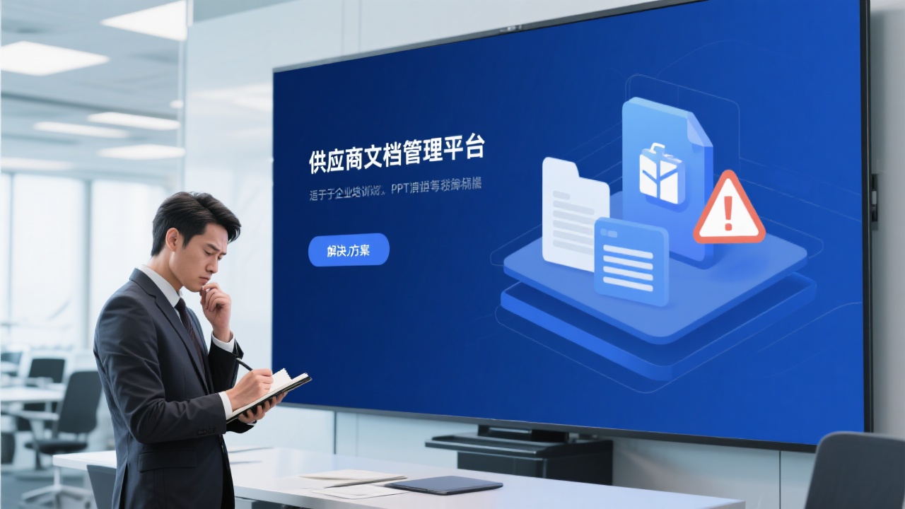 供应商文档管理平台常见误区及解决方案