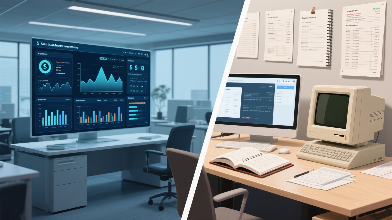 资金流管理系统和传统会计系统的区别