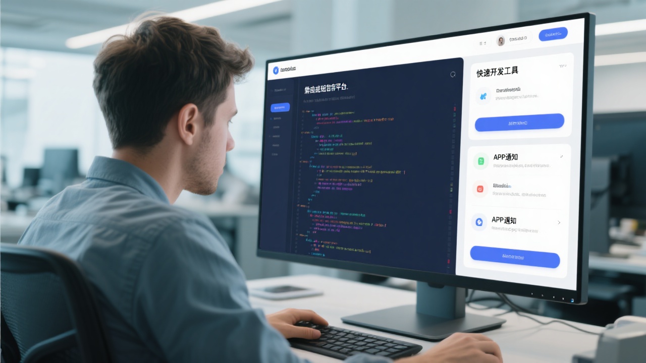 快速开发工具集成短信平台，轻松搞定APP通知！