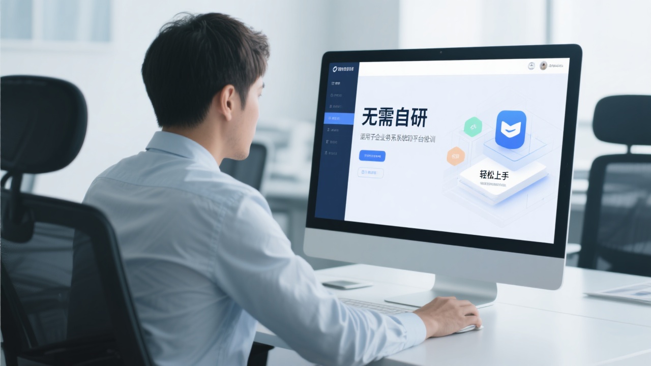 不用自己开发！轻松上手无需自研的业务系统平台