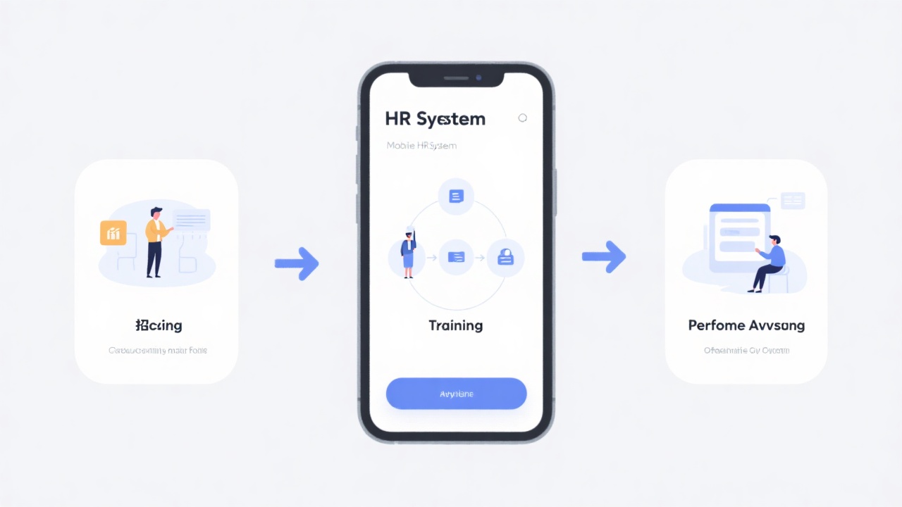 移动HR系统的工作流程是怎样的？3张图讲清楚每个环节