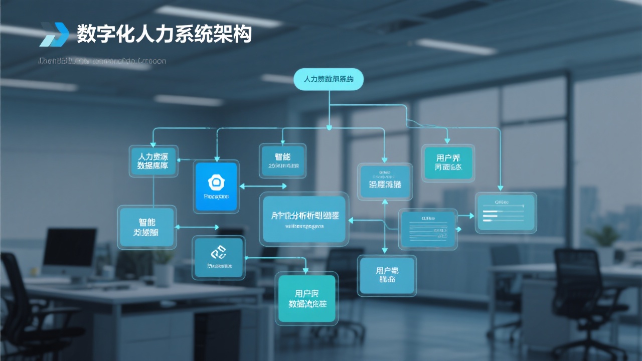 数字化人力系统的组成结构是怎样的?3张图讲清楚