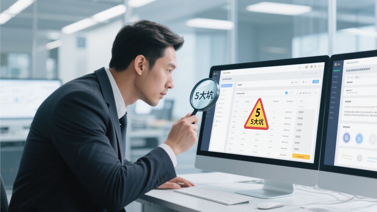 企业商务管理软件怎么选？避开这5大坑！