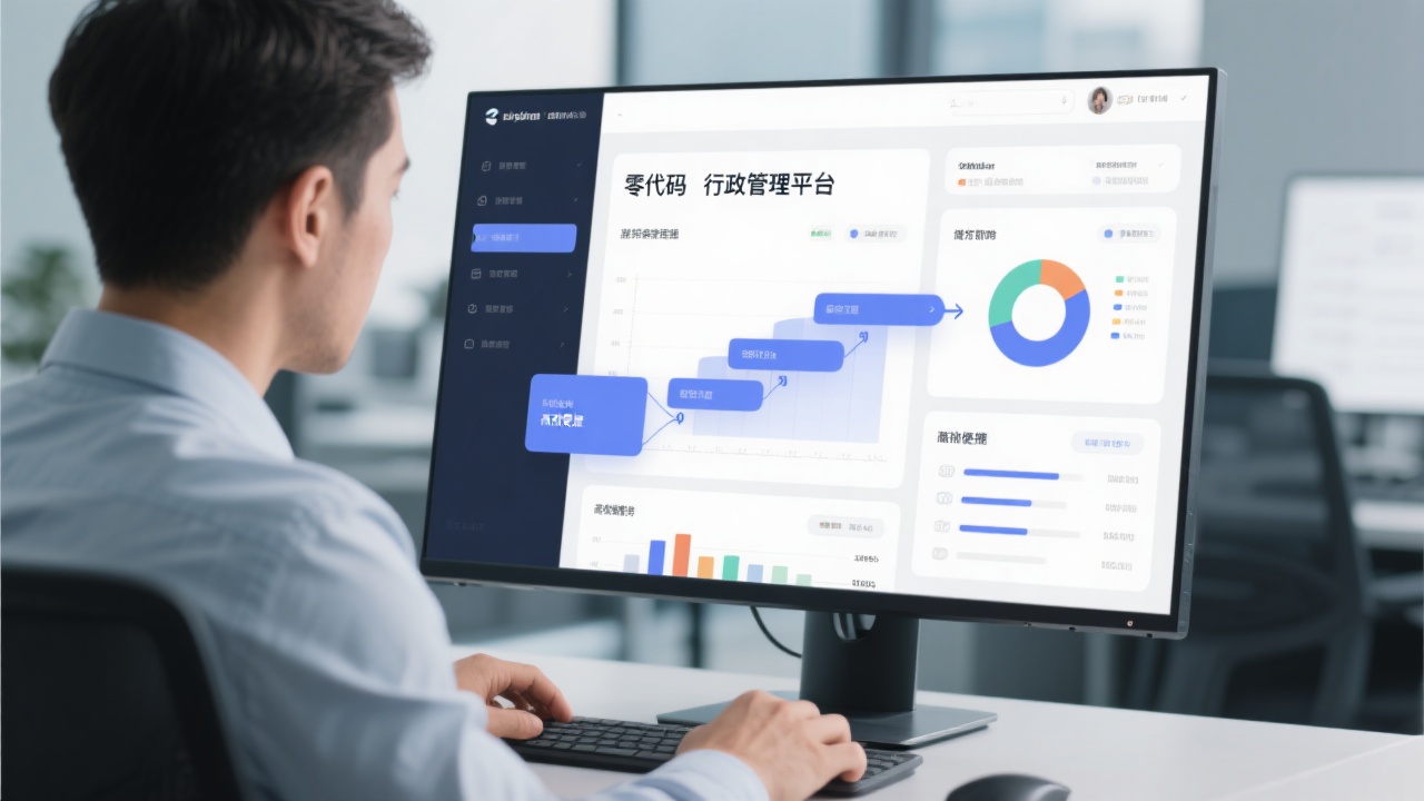 零代码搭建行政管理平台，真的这么简单？