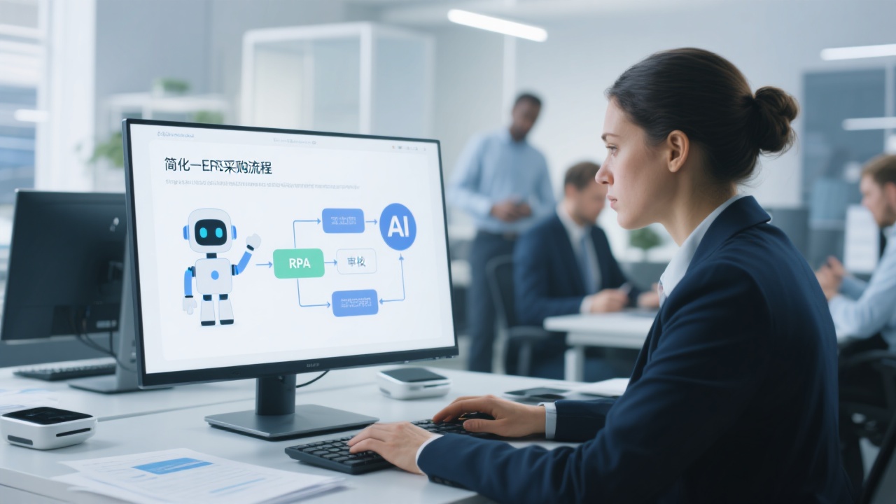 ERP系统采购流程简化：RPA+AI审核真的靠谱吗？