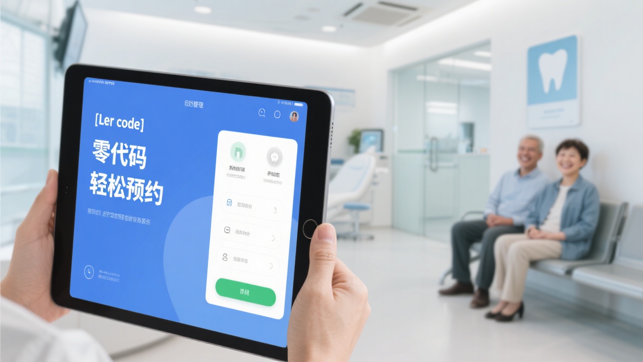 零代码口腔诊所预约管理，轻松搞定！告别排队烦恼