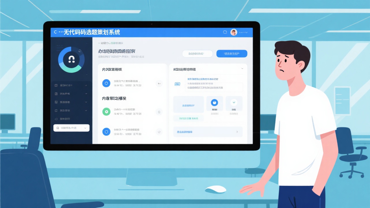 无代码选题策划系统，小白也能轻松搞定内容策划？