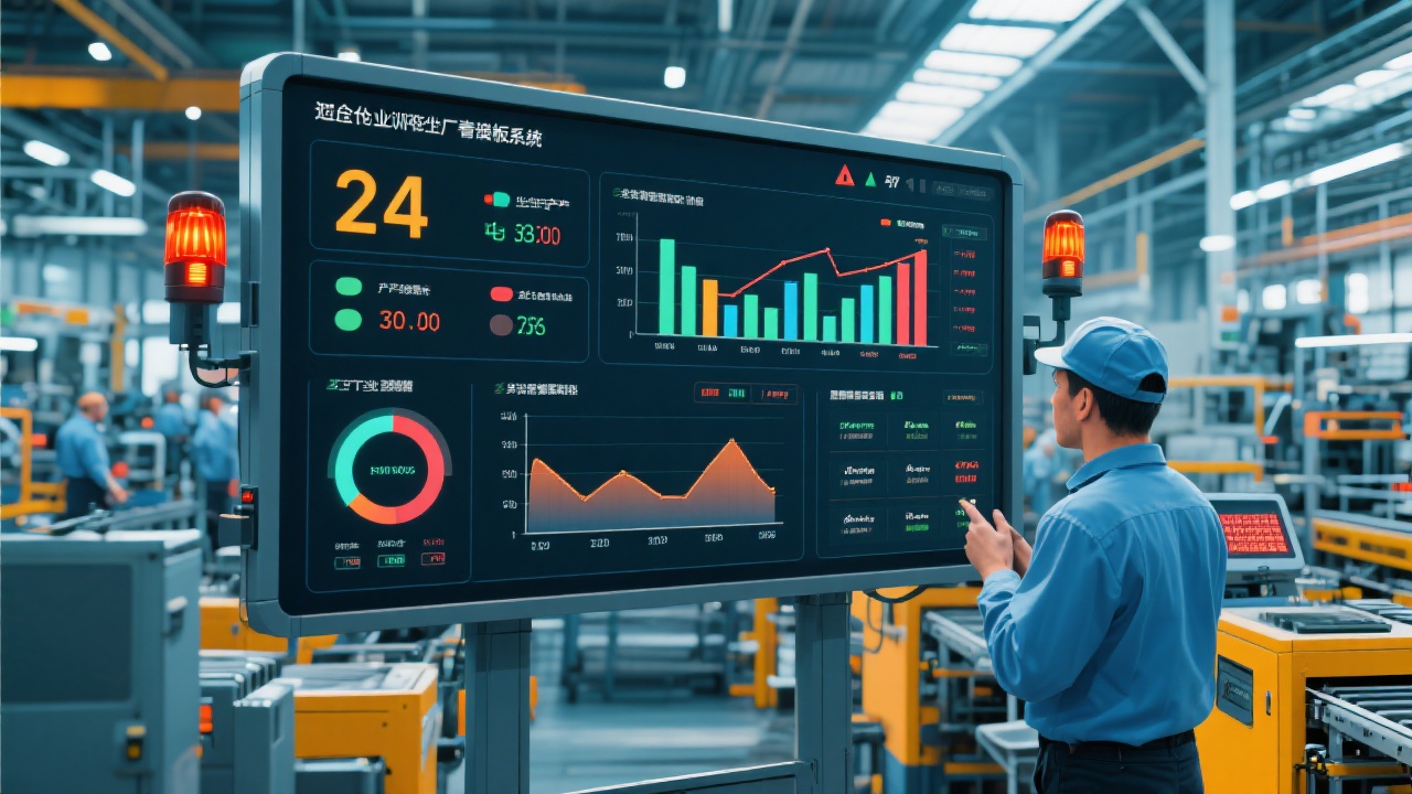 生产看板原理全解析：车间信息流的‘指挥中心’如何运作