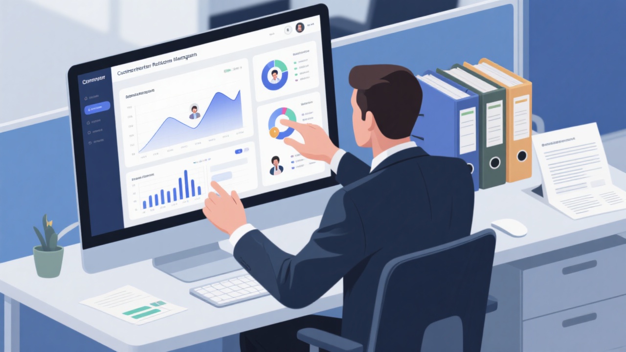 客户关系管理平台​与传统客户管理方法的核心区别