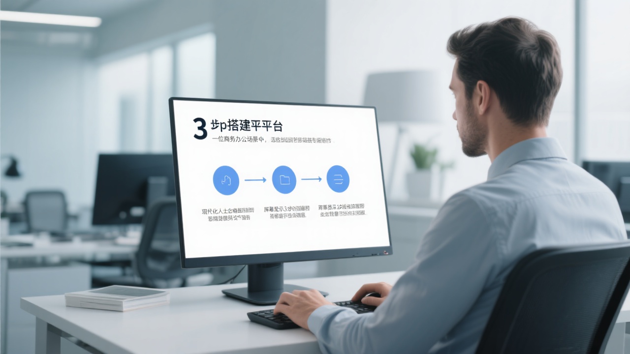 快速搭建商务管理平台，只需3步搞定！