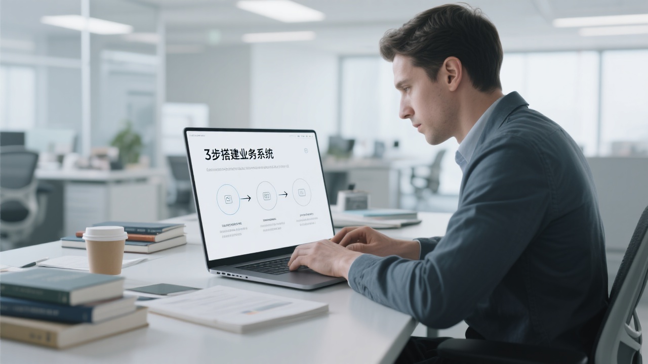 如何快速搭建业务系统软件？轻松搞定只需3步！