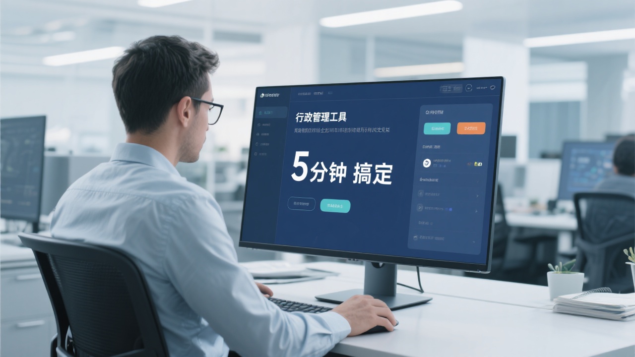 5分钟搞定！如何快速搭建行政管理工具？