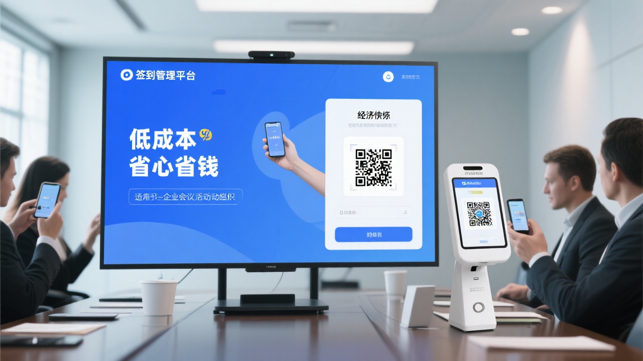 低成本签到管理平台怎么选？省心又省钱！