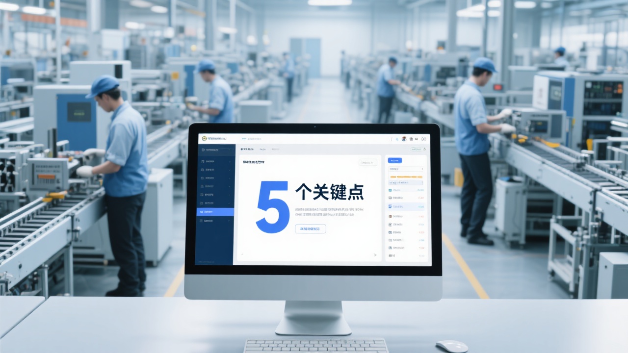工厂生产管理软件怎么选？5个关键点帮你避坑