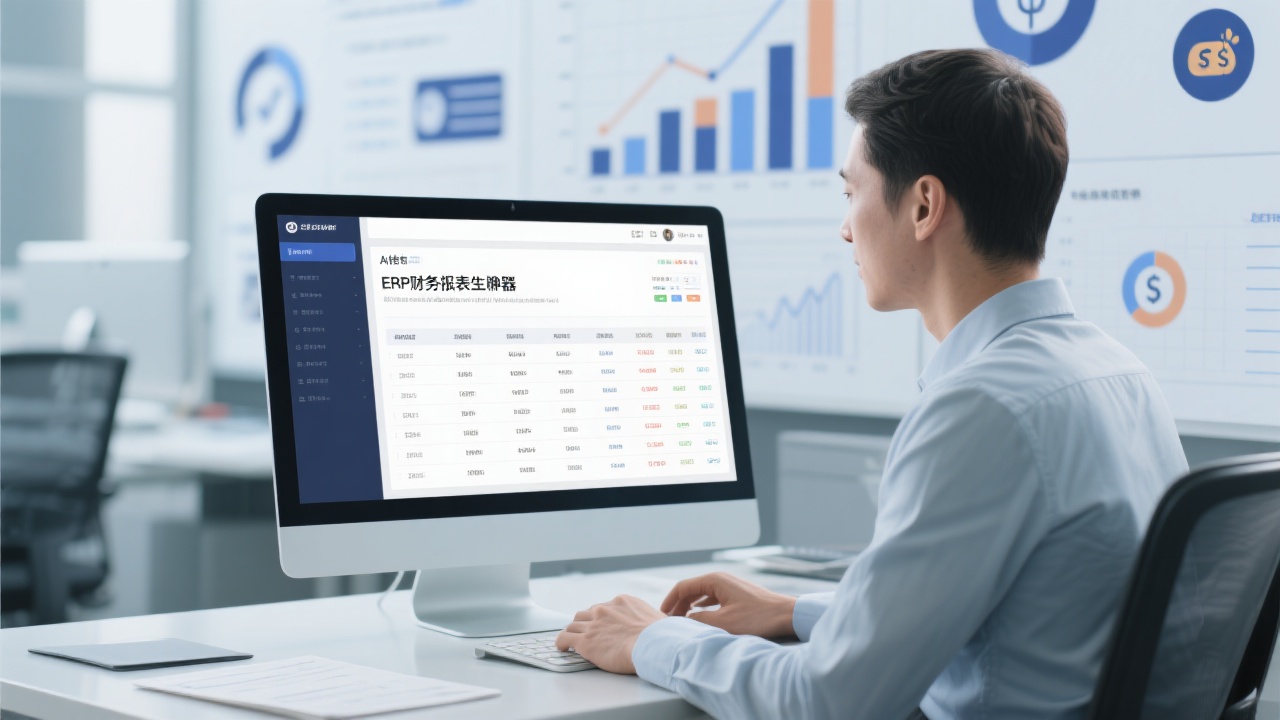ERP财务报表生成神器！AI技术如何帮你省时省钱？