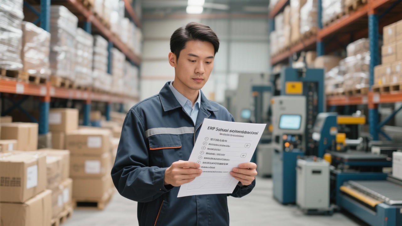 物流企业ERP业务管理实施前的完整检查清单