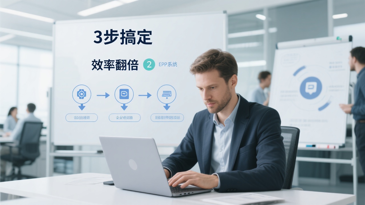 ERP项目管理快速上线攻略：3步搞定，效率翻倍！