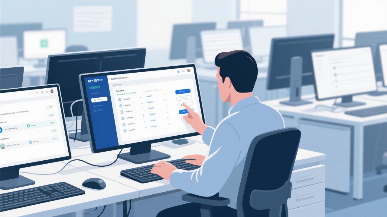 ERP系统访问限制如何设置？