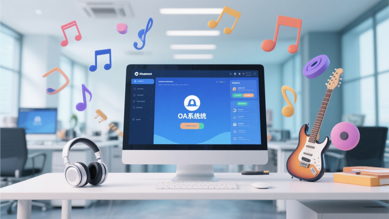 音乐公司必备：OA系统怎么选？高效办公秘诀大公开！