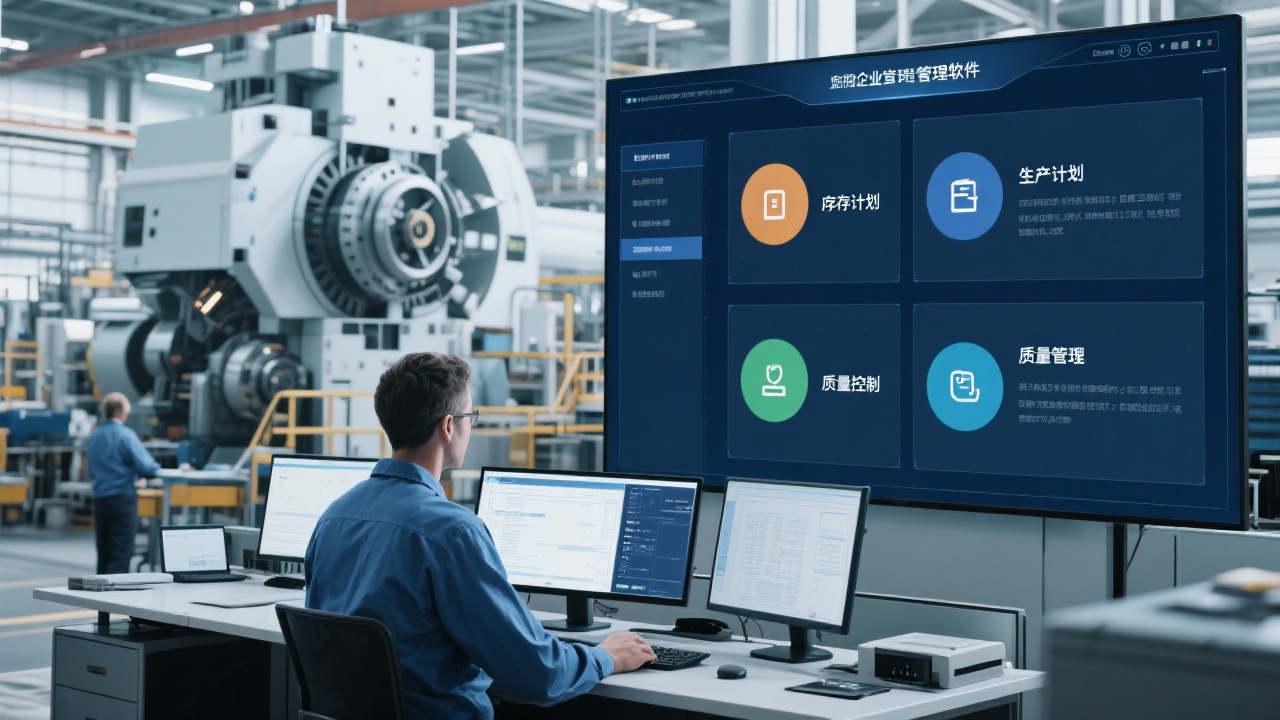 工厂管理软件的作用和组成：你不可不知的四大模块