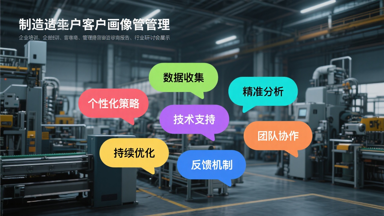 提升制造业客户画像管理​效果的7个实用建议