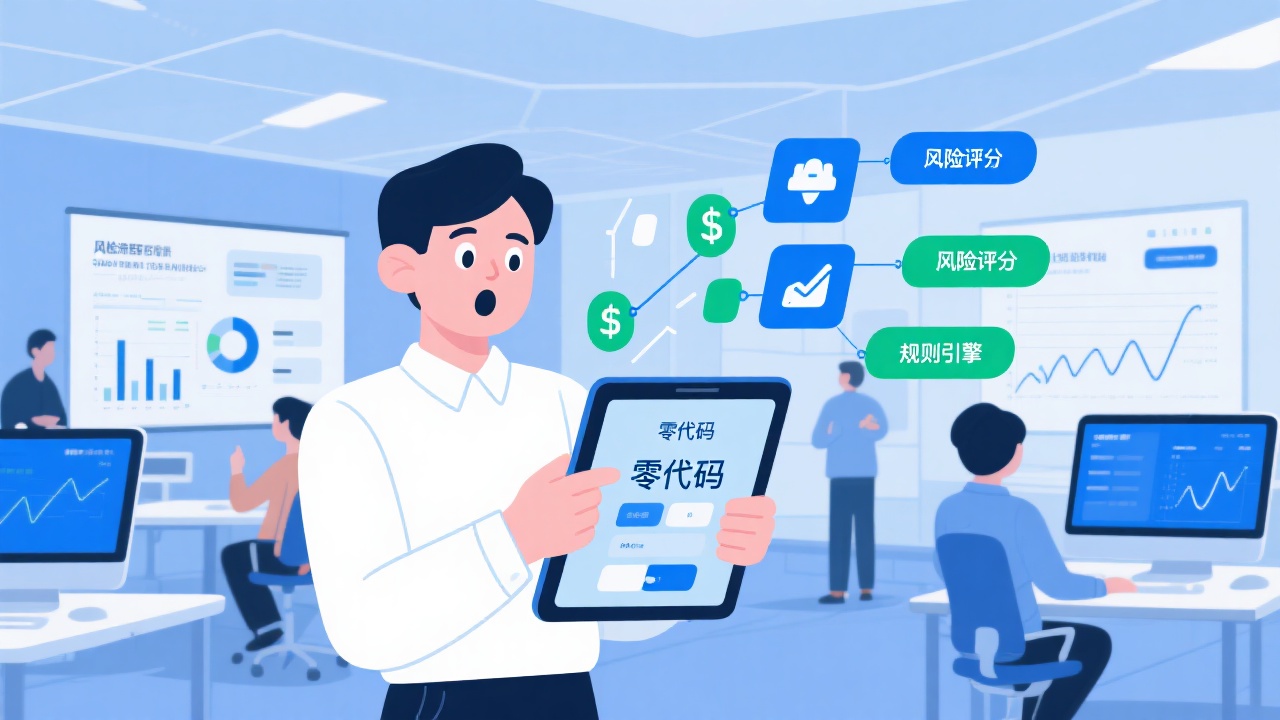 零代码金融风控流程，小白也能轻松上手？