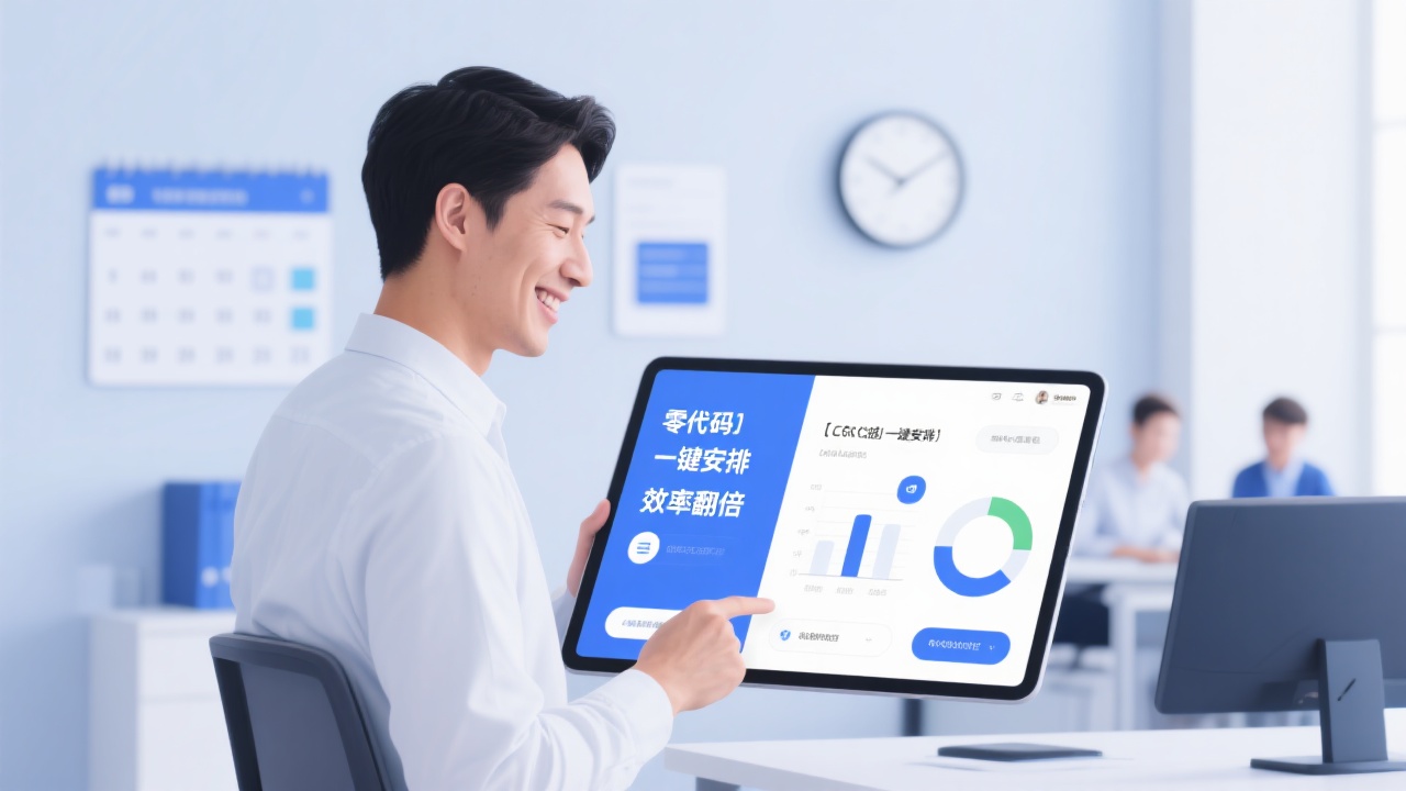 零代码会议管理系统：轻松搞定会议安排，效率翻倍的秘密！