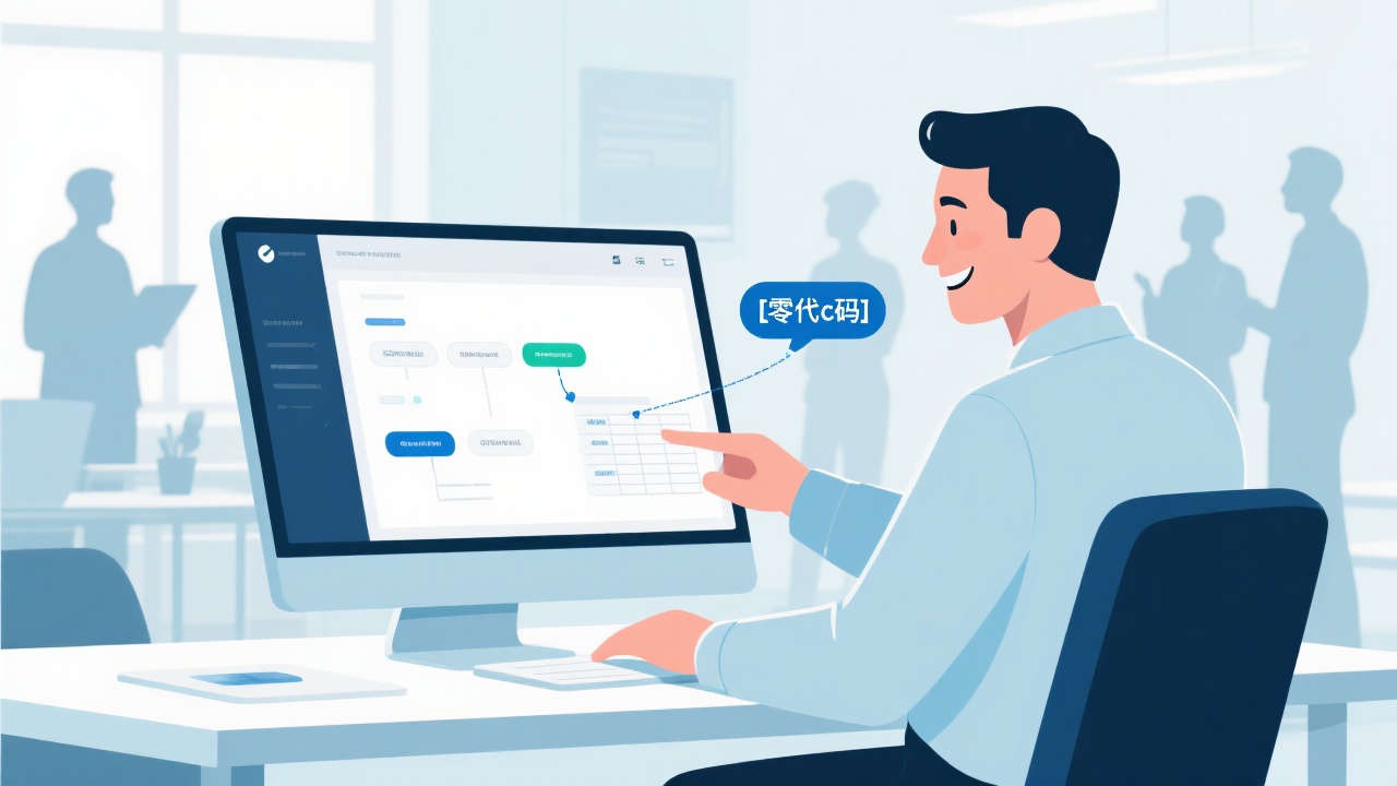 业务员也能轻松开发?零代码开发让工作更高效!