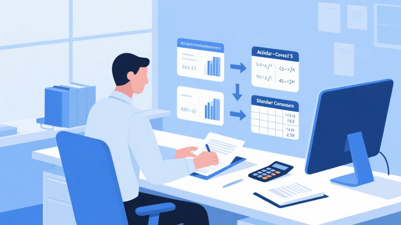 标准成本差异的核算流程详解：从理论到实践的完整步骤