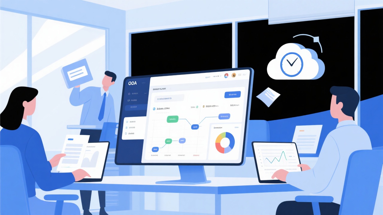 OA软件如何提升办公效率？原理与技巧大揭秘