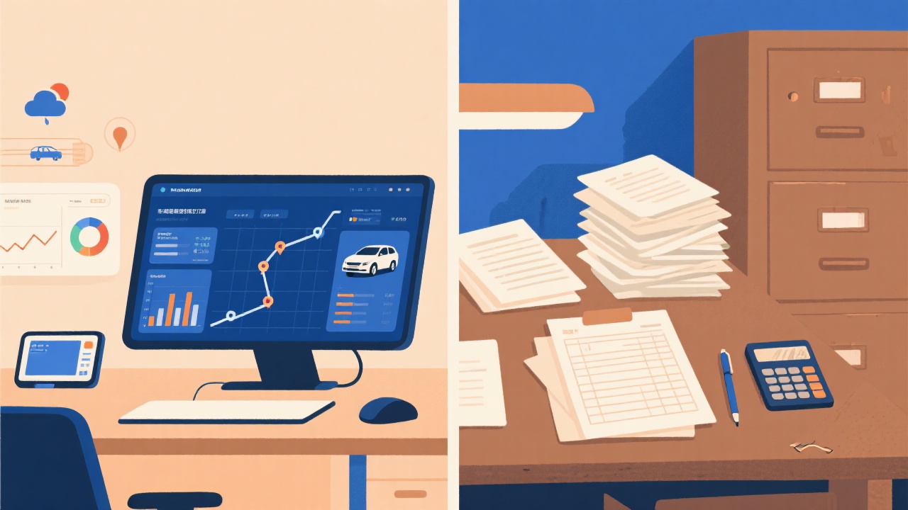 车辆管理工具与传统管理方式的5大区别
