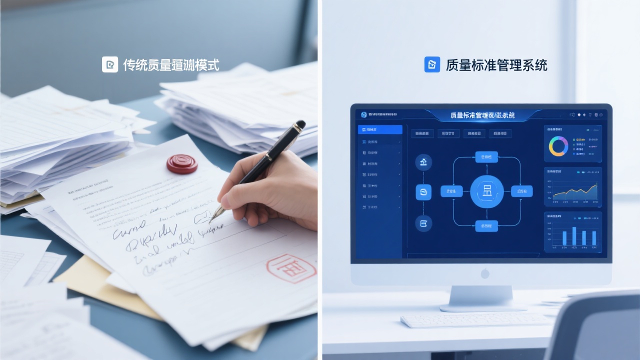 质量标准管理系统与传统质量管理模式的区别