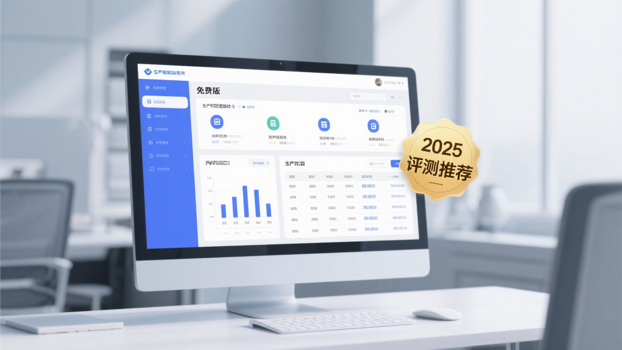 免费版生产管理软件哪个好？2025最新评测！