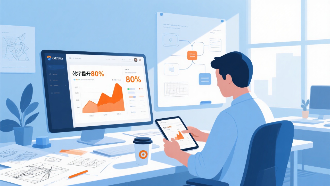 标志设计行业必备：这款OA软件竟能提升80%效率？