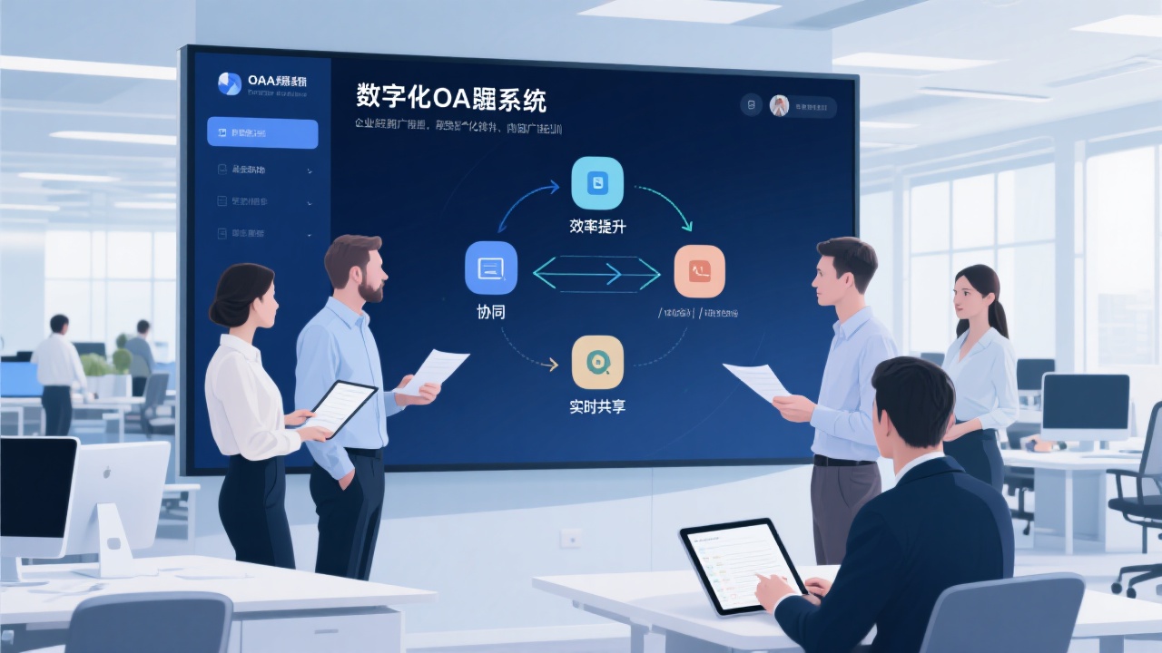 跨部门数据共享OA系统，如何轻松搞定工作效率？