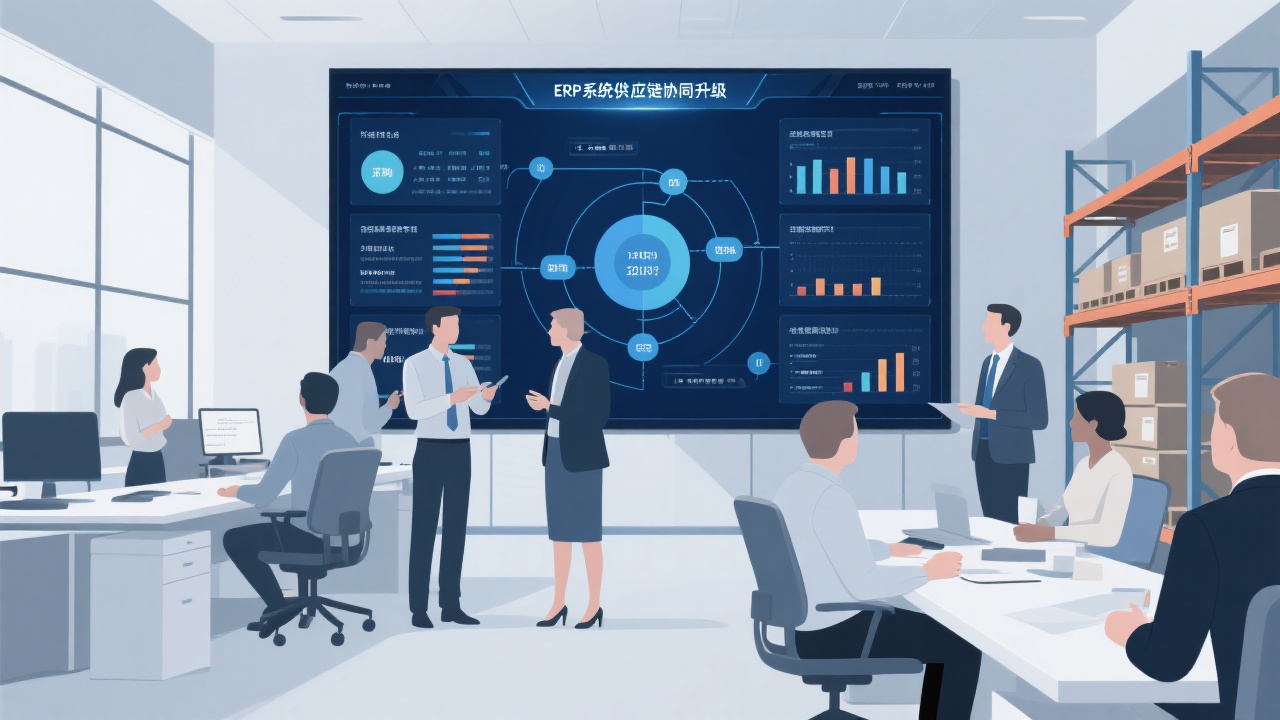 ERP系统供应链协同升级方案，企业效率翻倍的秘密！