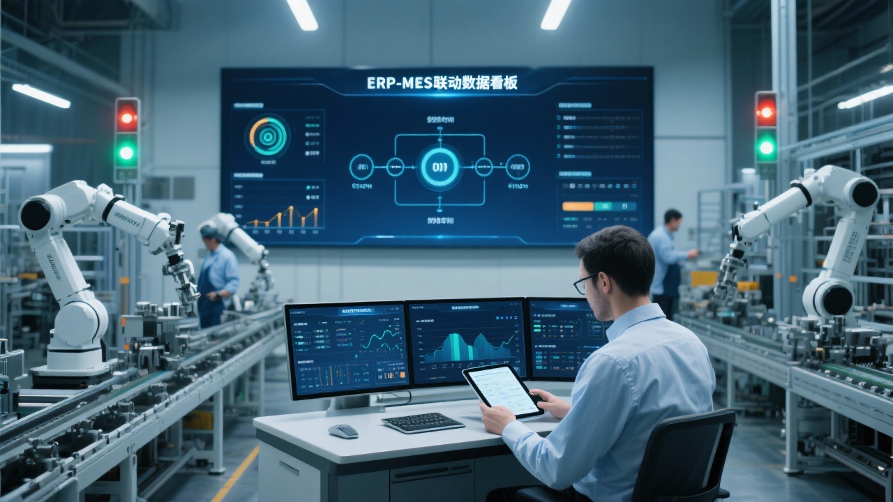 ERP系统如何优化生产节拍？MES联动机制揭秘