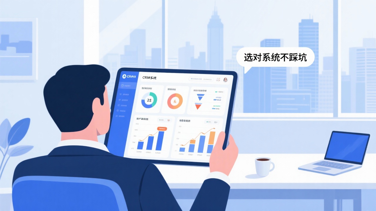 郑州CRM客户管理系统方案：如何选对不踩坑？